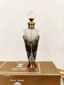 Leonardo Crystal Jewelled Perfumed Bottle