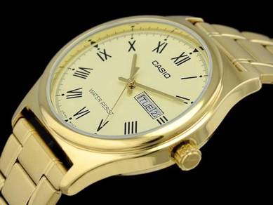 Watch - Casio Men Date MTPV006G-9 - ORIGINAL