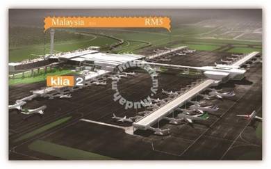 Miniature Sheet KLIA 2 Malaysia 2014