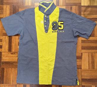 Kikilala 95 Yellow Grey Kids Shirt