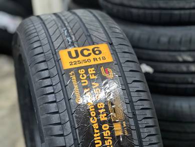 Tayar Baru 225 50 18 Continental UltraContact UC6
