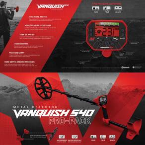 Minelab Vanquish 540 Pro Pack Metal detector No.1
