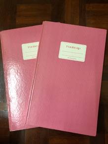 Hard Cover F4 Foolscap Book (300 pages)