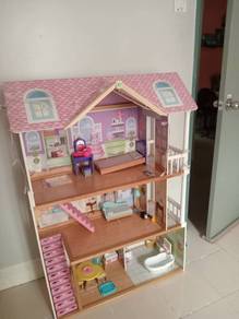 Wooden doll house