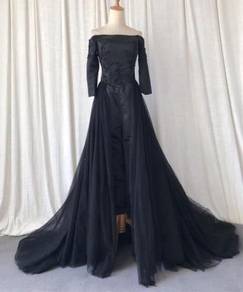 Jumpsuit evening bridal dress gown RBP1646