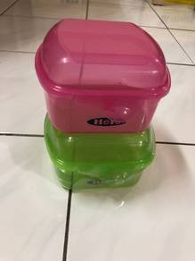 Plastic Food Container 2pcs