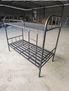 Katil double decker single heavy duty