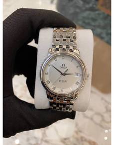 Omega De Ville Quartz 34.4MM Quartz Watch Full Set