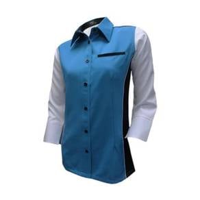 Baju Korporat Kemeja Mr2 Polysoft Ladies FP-987E
