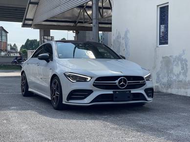 Mercedes Benz CLA35 35 AMG in KLCC, KUL