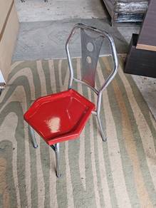 Kerusi fibre kaki chrome