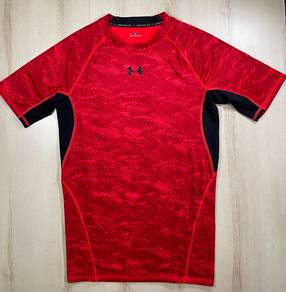 Under Armour Red Fitted Tee #CA Used