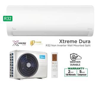 Midea 1HP Aircond r32 like NEW