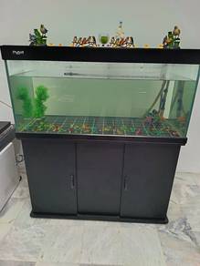 Fish Tank with Cabinet