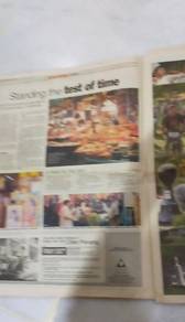 Vintage newspaper