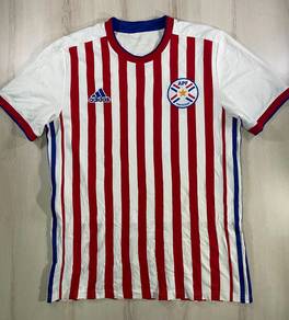 Adidas 2018 Paraguay Home Jersey #DZ Used