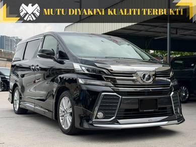 Toyota Vellfire ZA in Puchong, SGR