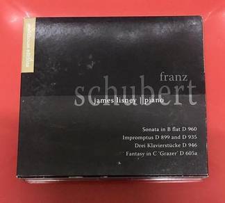 JAMES LISNEY - PIANO 2CD Set (FRANZ SCHUBERT)