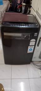 washing machine LG 9kg mesin basuh.