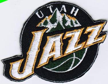NBA Utah Jazz National Basketball Badge Patch