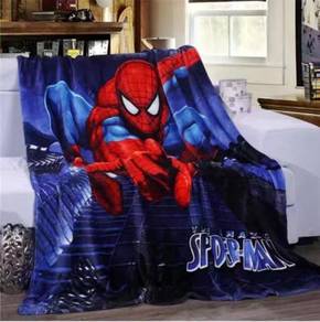 SPIDERMAN Selimut Fleece Blanket Bigger 1.5X2M