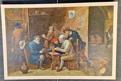 Rustic Tavern Card Game – Reproduction