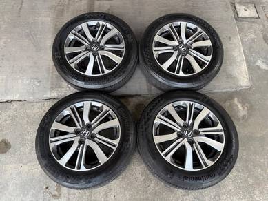 Rim original city GM6 tayar conti cc7 90%