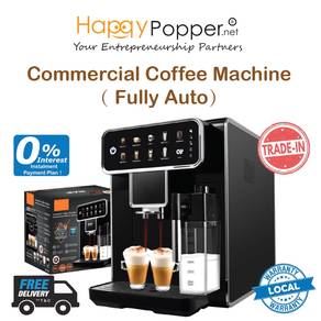Fully auto coffee machine touch screen control