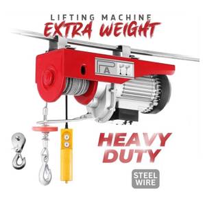 Electric Crane Winch Lift Lifting Crane 240v
