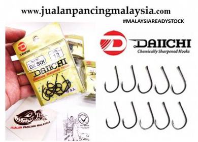 Daiichi dx soi - bn black nickel fishing hook
