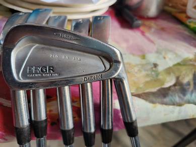 prgr pro gear golf irons, endo forged