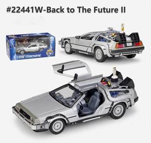 Welly 1-24 Time Machine (Back To The Future II)