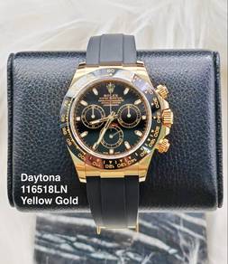 Rolex Daytona 116518LN Black Dial Yellow Gold