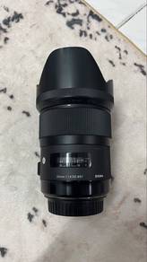 Sigma 35mm 1.4 Canon