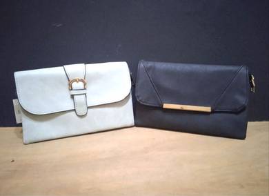[NEW] Set Of 2 Envelope Clutch Sling Bag