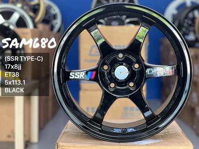 New Rim SSR 17 Inch Thailand Auto Option Black