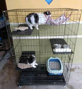 Sangkar Minimalist 3 Tingkat