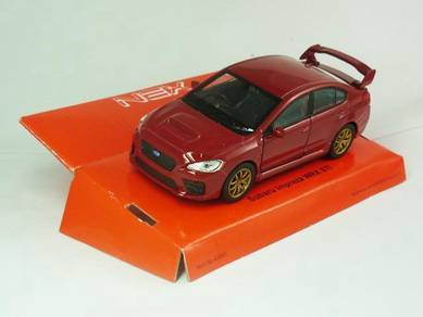 Subaru Impreza WRX STI 1/36 Model car (DARK RED)