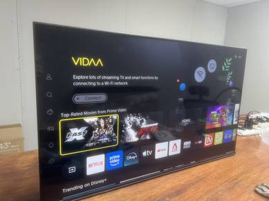 Hisense 43" 4K UHD Smart LED TV 43E6N