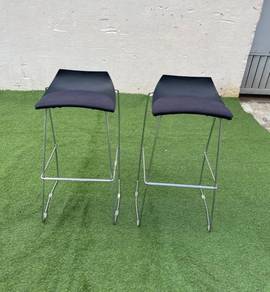 YE77D Kerusi Tinggi Bar Stool Chair with Backrest