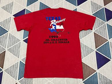 vintage TEXAS RACEWAY X jerzees1994 saiz L 1623