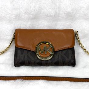 Authentic Michael Kors WOC Bag Chain Monogrram