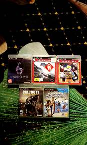 PS3 Games : Resident Evil, Naruto, Call of Duty