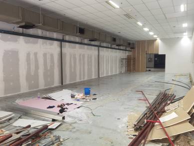 Servis Partition & Ceiling Rumah, Office & Kilang