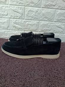 uk7 Loro Piana Summer Walk Loafers