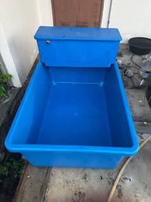 fiber tank + tong filter cod batu pahat