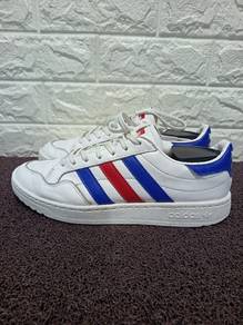 Uk8 Adidas Team Court Scarlet