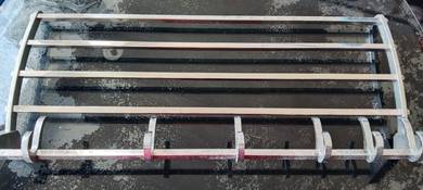 towel rack stainless still