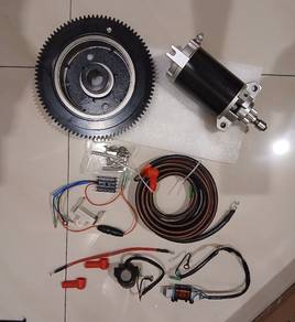 elektrik starter yamaha 40 bulat
