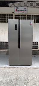 Sharp 2 side by side doors fridge refrigerator 436